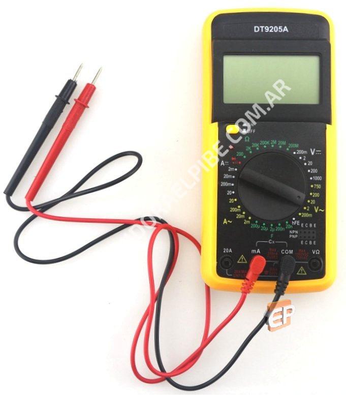 Tester Digital PROFESIONAL Displey de Cuarzo 