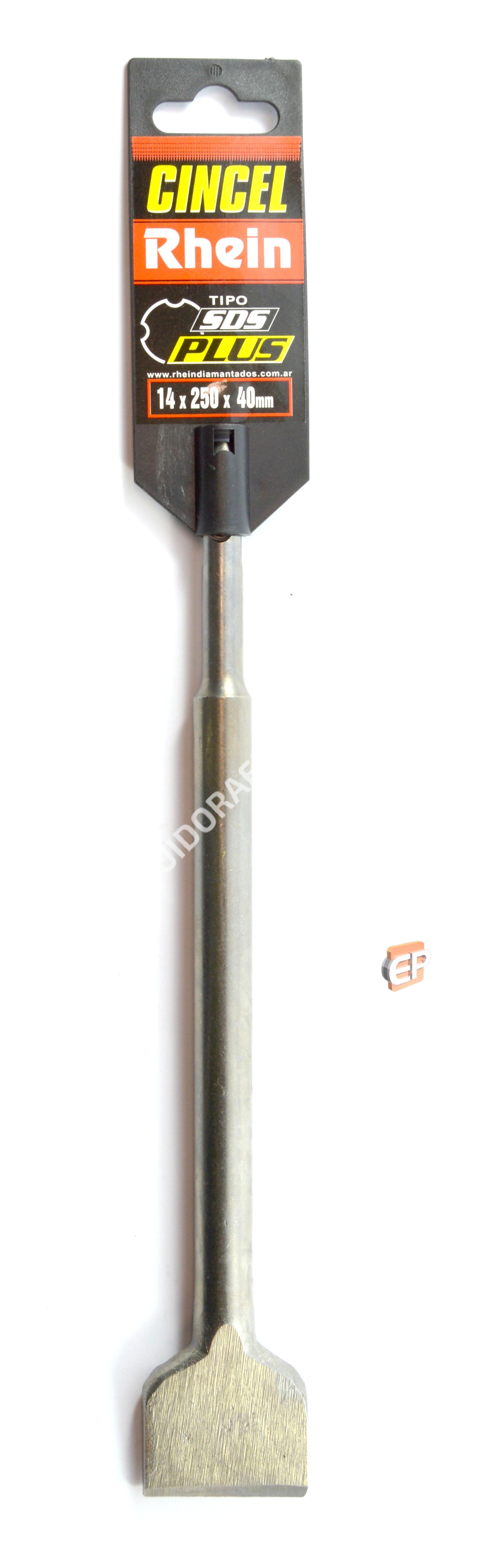 Cincel Cortahierro SDS PLUS 14x250x40,0 mm. 